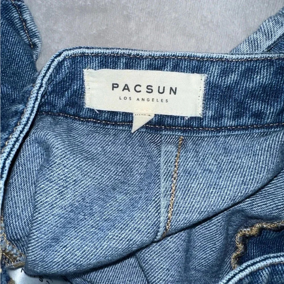 Pacsun Denim Skirt Tulip Hem - Picture 3 of 3